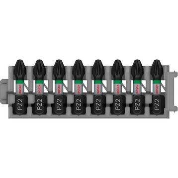 Bosch Professional 8TLG PZ2 25 mm Schrauber Bit Set