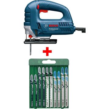 Bosch Professional GST 8000 E Dekupaj Testere + 10 Parça Testere Bıçağı