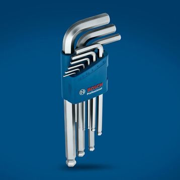 Bosch Profesyonel Hex 9 Parça Alyan Takımı