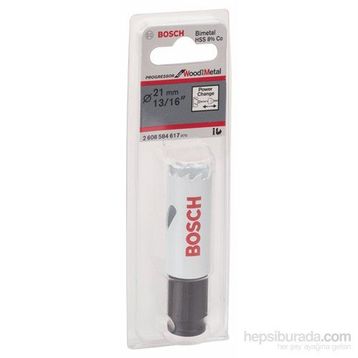 Bosch Progressor Serisi Ahşap Ve Metal 21 mm Delik Açma Testeresi Panç
