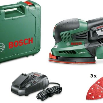 Bosch PSM 18 Li 2.5 Ah Akülü Zımparalama Makinesi