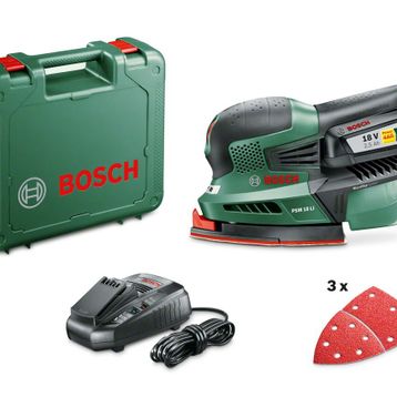 Bosch PSM 18 Li 2.5 Ah Akülü Zımparalama Makinesi