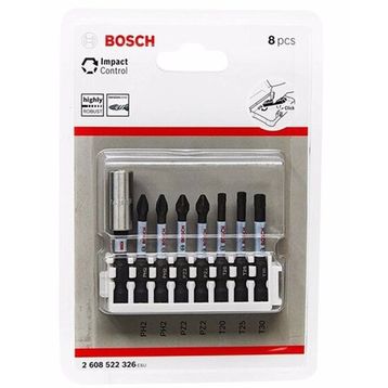 Bosch Pz 2x50 mm 8'li Impact C Vidalama Ucu