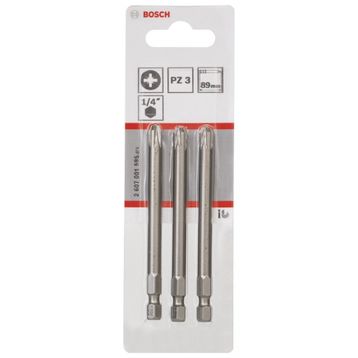 Bosch PZ 3x89 mm 3'lü Extra Hard Serisi Vidalama Ucu