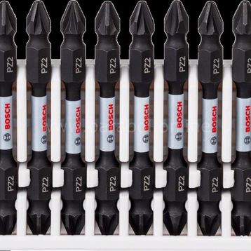 Bosch PZ2 65 mm 8'li Impact Control Serisi Çift Taraflı Vidalama Ucu