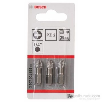 Bosch PZ2 Pozidriv Bits Uç