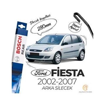 Bosch Rear 2002-2007 Ford Fiesta Arka Silecek