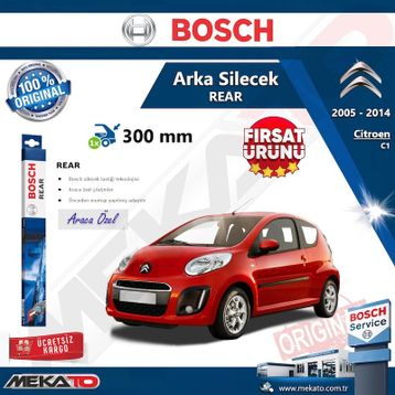 Bosch Rear 2005-2014 Citroen C1 Arka Silecek