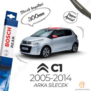 Bosch Rear 2005-2014 Citroen C1 Arka Silecek