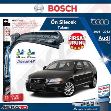 Bosch Rear Audi A3 2003-2012 Arka Silecek