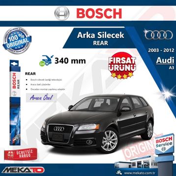 Bosch Rear Audi A3 2003-2012 Arka Silecek