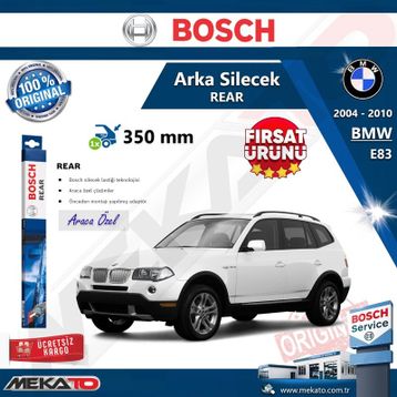Bosch Rear Bmw E83 2004-2010 Arka Silecek