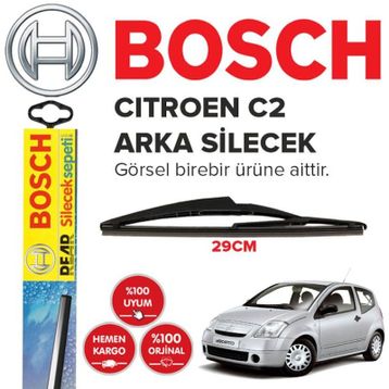 Bosch Rear Citroen C2 2003-2008 Arka Silecek