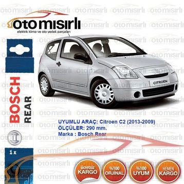 Bosch Rear Citroen C3 2002-2009 Arka Silecek