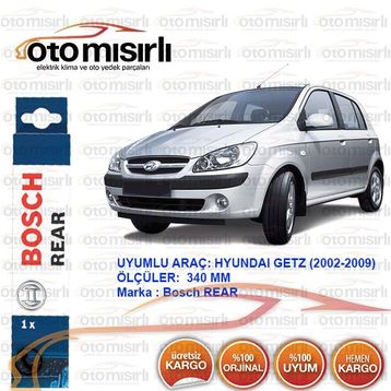 Bosch Rear Hyundai Getz 2002-2009 Arka Silecek