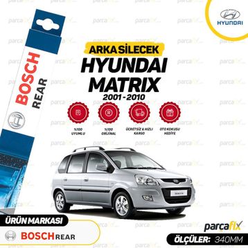 Bosch Rear Hyundai Matrix 2001-2010 Arka Silecek
