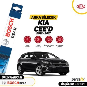 Bosch Rear Kia Ceed 2012-2017 Arka Silecek