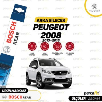 Bosch Rear Peugeot 2008 2013-2016 Arka Silecek