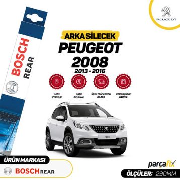 Bosch Rear Peugeot 2008 2013-2016 Arka Silecek