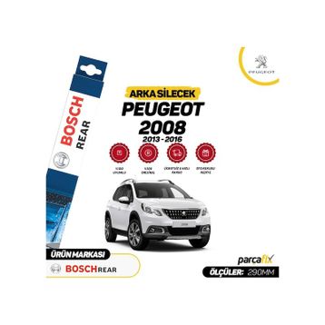Bosch Rear Peugeot 2008 2013-2016 Arka Silecek