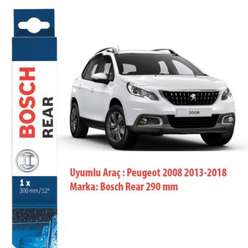 Bosch Rear Peugeot 2008 2013-2018 Arka Silecek