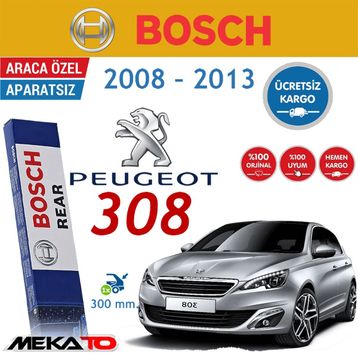 Bosch Rear Peugeot 308 2008-2013 Arka Silecek