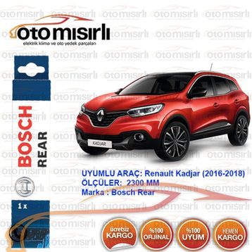 Bosch Rear Renault Kadjar 2015-2018 Arka Silecek