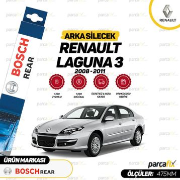 Bosch Rear Renault Laguna 2008-2011 Arka Silecek