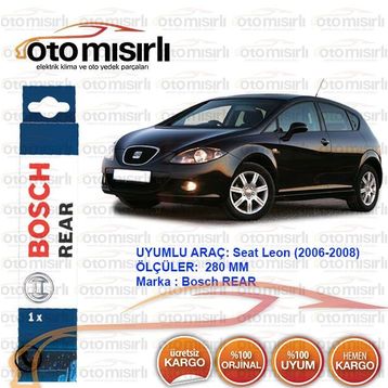 Bosch Rear Seat Leon 2005-2009 Arka Silecek