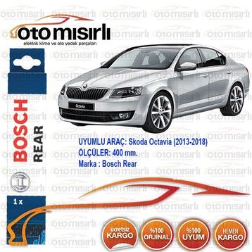 Bosch Rear Skoda Octavia 2013-2017 Arka Silecek