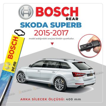 Bosch Rear Skoda Superb 2015-2017 Arka Silecek