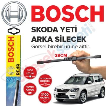 Bosch Rear Skoda Yeti 2009-2016 Arka Silecek