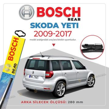 Bosch Rear Skoda Yeti 2009-2017 Arka Silecek