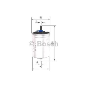 Bosch Renault Laguna I 2.0i 1994-2001 Benzin Filtresi