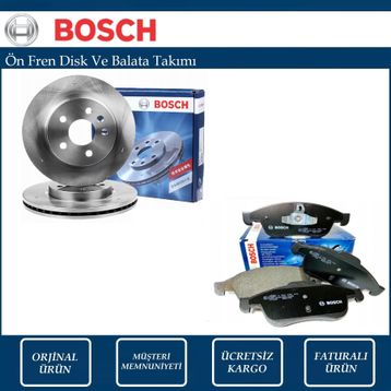 Bosch Renault Megane 3 1.6 2008-2019 Ön Fren Balatası