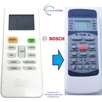 Bosch Rg52b/bge Klima Kumandası