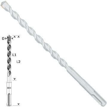 Bosch SDS-Plus-1 10x150x210 mm Taş Beton Matkap Uç