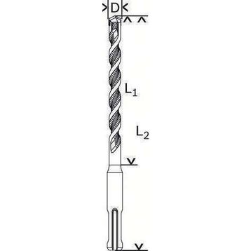 Bosch Sds Plus 10x210 cm Matkap Uçları