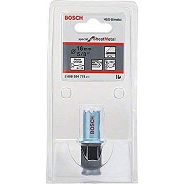 Bosch Sheet Metal 16 mm Panç - Delik Açma Testeresi