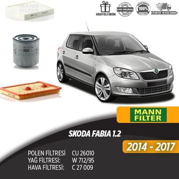 Bosch Skoda Fabia 1.2 AZQ Filtre Seti