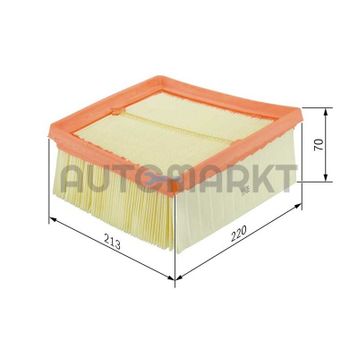 Bosch Skoda Fabia 1.4 Combi 2007-2010 Hava Filtresi