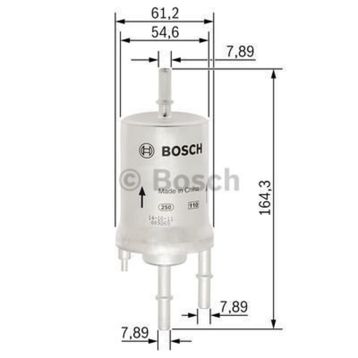 Bosch Skoda Fabia 2.0 Combi 2000-2007 Benzin Filtresi