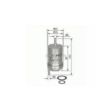 Bosch Skoda Octavia 1.6 2004-2005 Benzin Filtresi