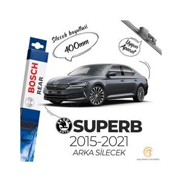 Bosch Skoda Superb Arka 2015-2021 Rear A403h Silecek