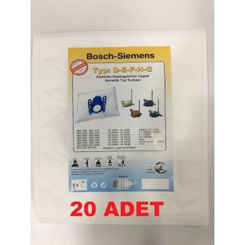 Bosch Sphera 20 Toz 20 Adet Süpürge Torbası