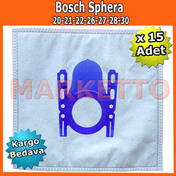 Bosch Sphera 28 30 Adet Bez Toz Torbası