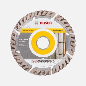 Bosch Standart For Unıversal 125 mm Elmas Dısk