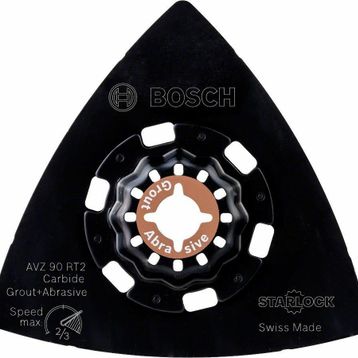 Bosch Starlock Karpit Rıff Zımpara Tabanı