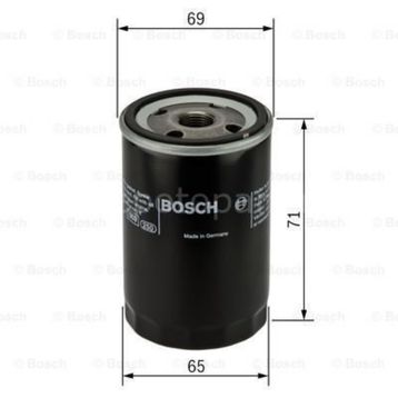 Bosch Subaru Legacy 2.0 R 4WD 2005-2009 Yağ Filtresi