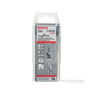 Bosch T101B 25'li Paket Dekupaj Testeresi Bıçağı